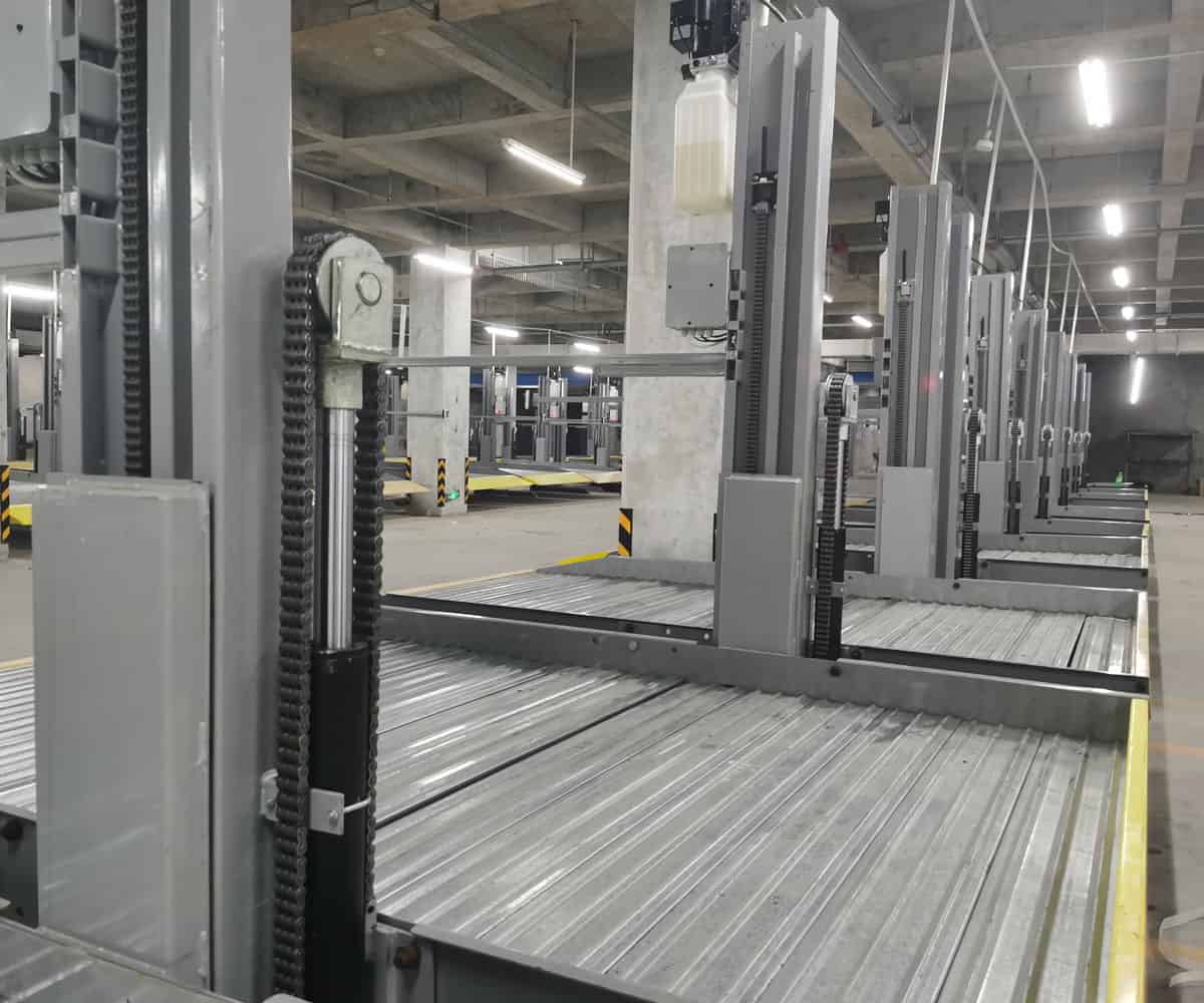 兩層升降橫移機(jī)械停車位租賃